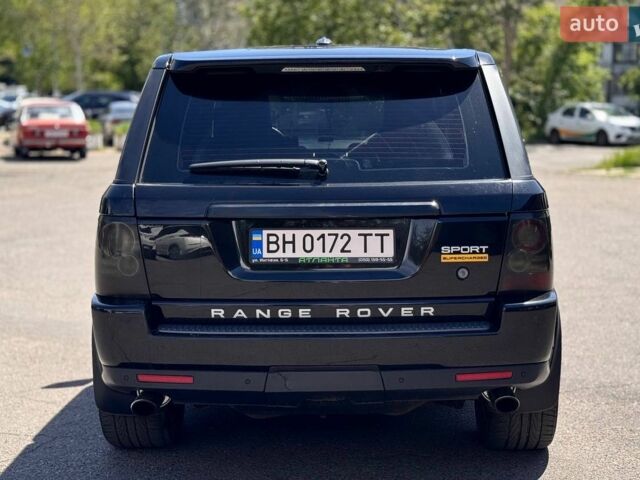 Чорний Ленд Ровер Range Rover Sport, об'ємом двигуна 5 л та пробігом 175 тис. км за 11900 $, фото 6 на Automoto.ua