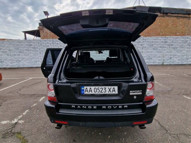 Чорний Ленд Ровер Range Rover Sport, об'ємом двигуна 5 л та пробігом 227 тис. км за 19900 $, фото 15 на Automoto.ua