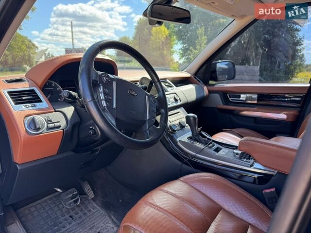 Чорний Ленд Ровер Range Rover Sport, об'ємом двигуна 5 л та пробігом 142 тис. км за 16000 $, фото 2 на Automoto.ua