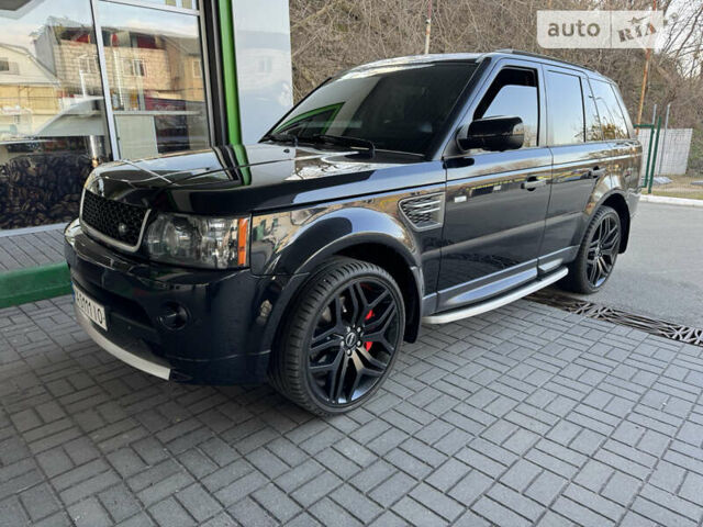 Черный Ленд Ровер Рендж Ровер Спорт, объемом двигателя 3 л и пробегом 225 тыс. км за 18888 $, фото 1 на Automoto.ua