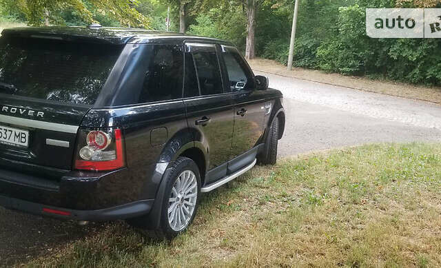 Чорний Ленд Ровер Range Rover Sport, об'ємом двигуна 3 л та пробігом 205 тис. км за 10000 $, фото 9 на Automoto.ua