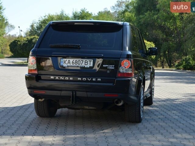 Чорний Ленд Ровер Range Rover Sport, об'ємом двигуна 5 л та пробігом 208 тис. км за 10999 $, фото 9 на Automoto.ua