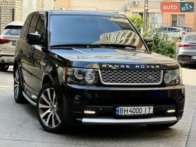 Чорний Ленд Ровер Range Rover Sport, об'ємом двигуна 5 л та пробігом 177 тис. км за 13500 $, фото 2 на Automoto.ua