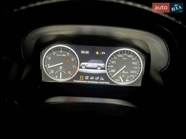 Черный Ленд Ровер Рендж Ровер Спорт, объемом двигателя 3 л и пробегом 200 тыс. км за 20500 $, фото 13 на Automoto.ua