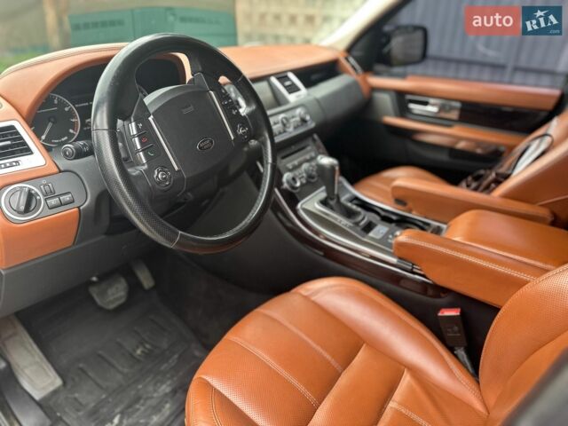Чорний Ленд Ровер Range Rover Sport, об'ємом двигуна 5 л та пробігом 367 тис. км за 14600 $, фото 8 на Automoto.ua