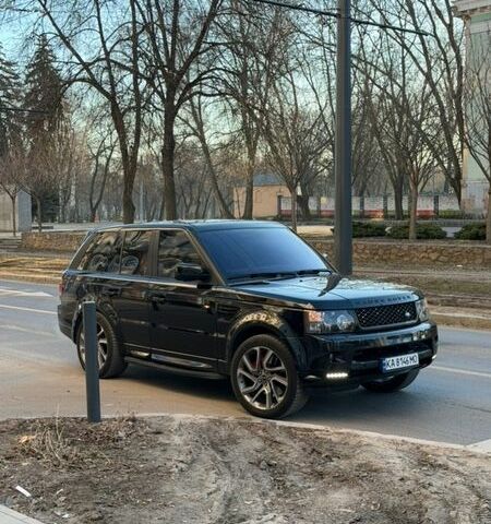 Чорний Ленд Ровер Range Rover Sport, об'ємом двигуна 5 л та пробігом 129 тис. км за 16499 $, фото 3 на Automoto.ua
