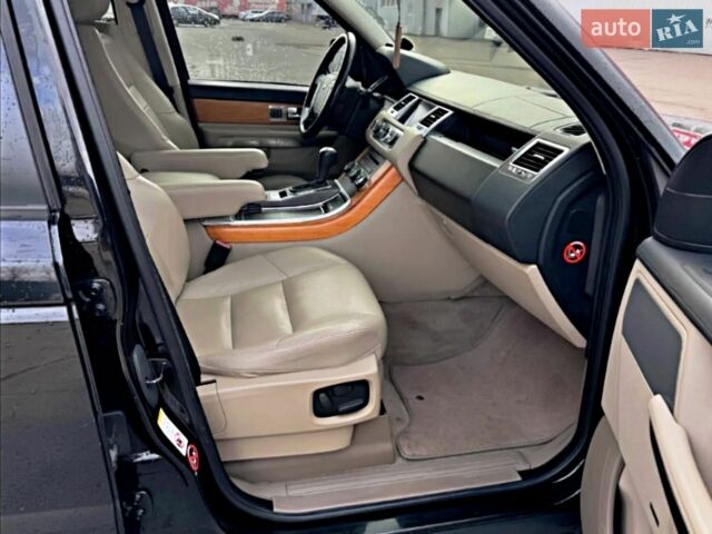 Чорний Ленд Ровер Range Rover Sport, об'ємом двигуна 5 л та пробігом 230 тис. км за 11300 $, фото 4 на Automoto.ua