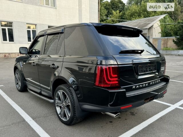 Чорний Ленд Ровер Range Rover Sport, об'ємом двигуна 5 л та пробігом 115 тис. км за 14400 $, фото 24 на Automoto.ua