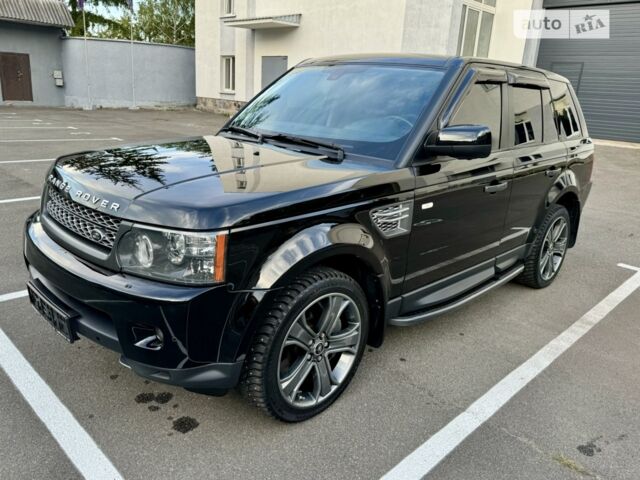 Чорний Ленд Ровер Range Rover Sport, об'ємом двигуна 5 л та пробігом 115 тис. км за 14400 $, фото 10 на Automoto.ua