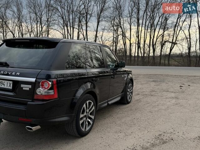 Чорний Ленд Ровер Range Rover Sport, об'ємом двигуна 2.99 л та пробігом 161 тис. км за 14700 $, фото 4 на Automoto.ua