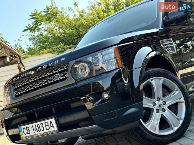 Чорний Ленд Ровер Range Rover Sport, об'ємом двигуна 5 л та пробігом 53 тис. км за 22500 $, фото 1 на Automoto.ua