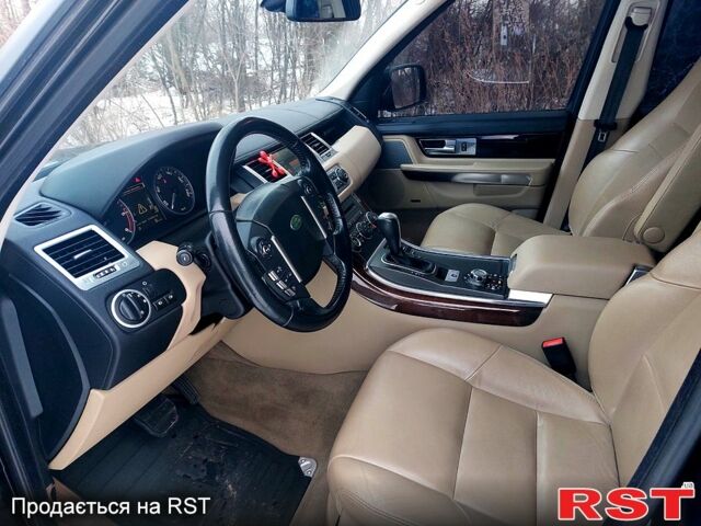 Чорний Ленд Ровер Range Rover Sport, об'ємом двигуна 3 л та пробігом 216 тис. км за 15300 $, фото 8 на Automoto.ua