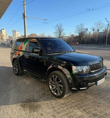 Чорний Ленд Ровер Range Rover Sport, об'ємом двигуна 5 л та пробігом 129 тис. км за 16499 $, фото 4 на Automoto.ua