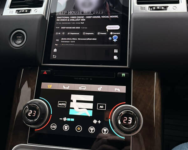 Черный Ленд Ровер Рендж Ровер Спорт, объемом двигателя 3 л и пробегом 236 тыс. км за 18000 $, фото 6 на Automoto.ua