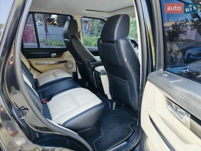 Чорний Ленд Ровер Range Rover Sport, об'ємом двигуна 5 л та пробігом 210 тис. км за 17400 $, фото 6 на Automoto.ua