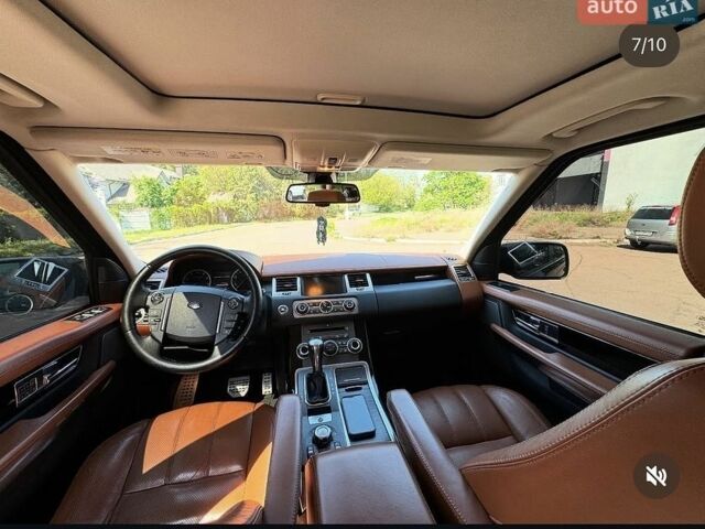 Чорний Ленд Ровер Range Rover Sport, об'ємом двигуна 5 л та пробігом 204 тис. км за 13505 $, фото 4 на Automoto.ua