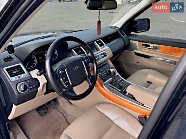 Чорний Ленд Ровер Range Rover Sport, об'ємом двигуна 5 л та пробігом 230 тис. км за 11300 $, фото 6 на Automoto.ua