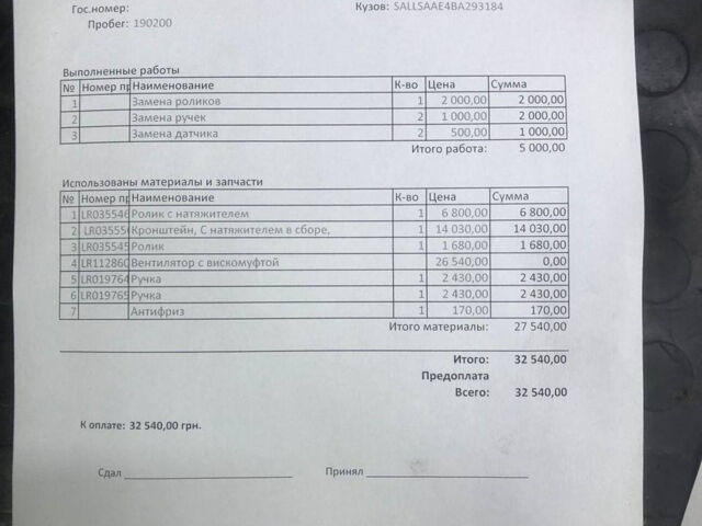 Черный Ленд Ровер Рендж Ровер Спорт, объемом двигателя 5 л и пробегом 202 тыс. км за 18000 $, фото 17 на Automoto.ua