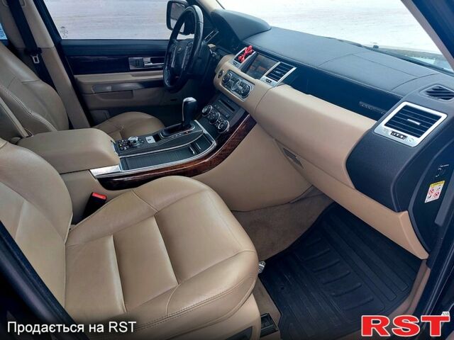 Чорний Ленд Ровер Range Rover Sport, об'ємом двигуна 3 л та пробігом 216 тис. км за 15300 $, фото 10 на Automoto.ua