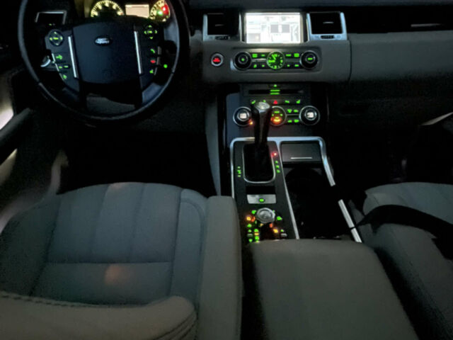 Чорний Ленд Ровер Range Rover Sport, об'ємом двигуна 5 л та пробігом 180 тис. км за 14500 $, фото 17 на Automoto.ua