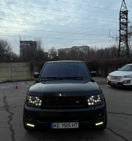 Чорний Ленд Ровер Range Rover Sport, об'ємом двигуна 5 л та пробігом 129 тис. км за 16499 $, фото 12 на Automoto.ua