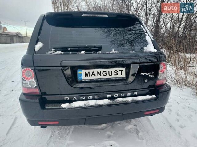 Чорний Ленд Ровер Range Rover Sport, об'ємом двигуна 3 л та пробігом 216 тис. км за 15300 $, фото 4 на Automoto.ua