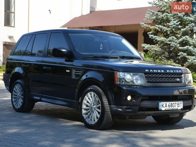 Чорний Ленд Ровер Range Rover Sport, об'ємом двигуна 5 л та пробігом 208 тис. км за 10800 $, фото 16 на Automoto.ua