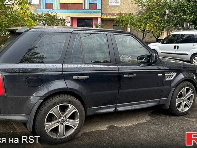 Чорний Ленд Ровер Range Rover Sport, об'ємом двигуна 3 л та пробігом 210 тис. км за 17000 $, фото 1 на Automoto.ua