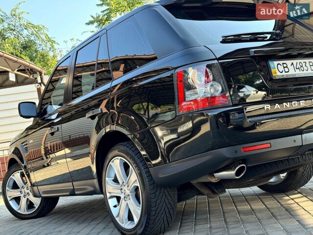 Чорний Ленд Ровер Range Rover Sport, об'ємом двигуна 5 л та пробігом 53 тис. км за 22500 $, фото 57 на Automoto.ua