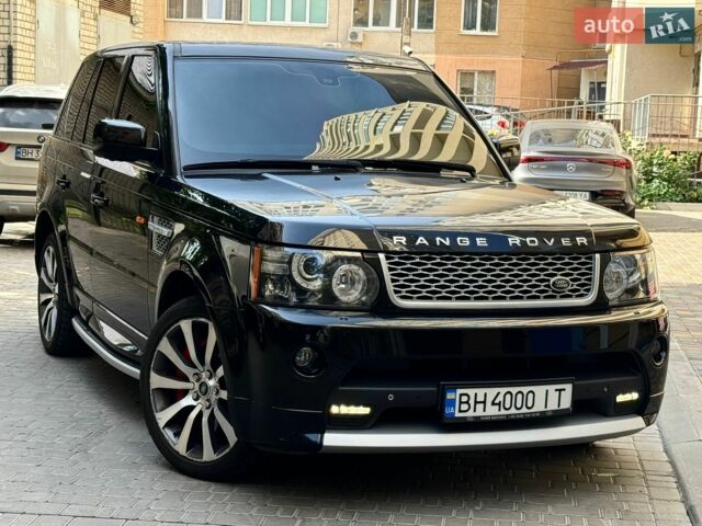 Чорний Ленд Ровер Range Rover Sport, об'ємом двигуна 5 л та пробігом 177 тис. км за 13500 $, фото 3 на Automoto.ua