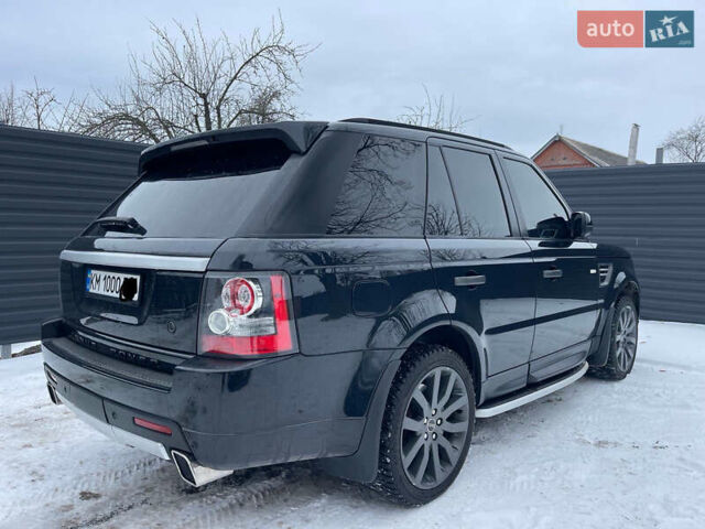 Чорний Ленд Ровер Range Rover Sport, об'ємом двигуна 3 л та пробігом 230 тис. км за 17800 $, фото 3 на Automoto.ua