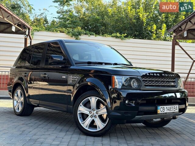 Чорний Ленд Ровер Range Rover Sport, об'ємом двигуна 5 л та пробігом 53 тис. км за 22500 $, фото 34 на Automoto.ua