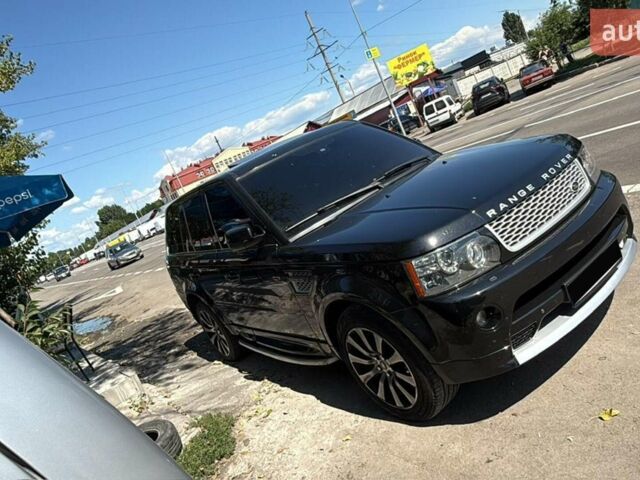 Чорний Ленд Ровер Range Rover Sport, об'ємом двигуна 5 л та пробігом 120 тис. км за 21000 $, фото 2 на Automoto.ua