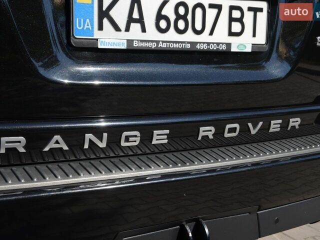 Чорний Ленд Ровер Range Rover Sport, об'ємом двигуна 5 л та пробігом 208 тис. км за 10999 $, фото 23 на Automoto.ua