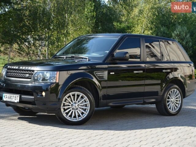 Чорний Ленд Ровер Range Rover Sport, об'ємом двигуна 5 л та пробігом 208 тис. км за 10999 $, фото 2 на Automoto.ua