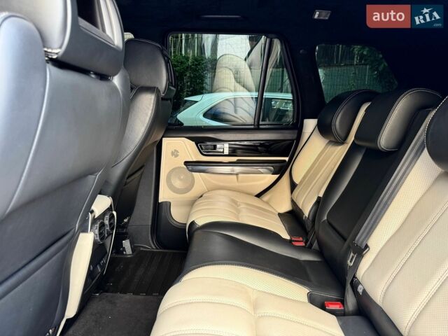 Чорний Ленд Ровер Range Rover Sport, об'ємом двигуна 5 л та пробігом 177 тис. км за 13500 $, фото 12 на Automoto.ua