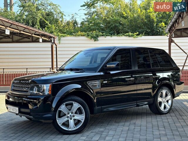 Чорний Ленд Ровер Range Rover Sport, об'ємом двигуна 5 л та пробігом 53 тис. км за 22500 $, фото 17 на Automoto.ua