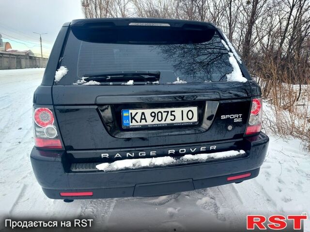 Чорний Ленд Ровер Range Rover Sport, об'ємом двигуна 3 л та пробігом 216 тис. км за 15300 $, фото 4 на Automoto.ua