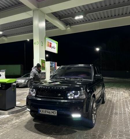 Чорний Ленд Ровер Range Rover Sport, об'ємом двигуна 5 л та пробігом 129 тис. км за 16499 $, фото 13 на Automoto.ua