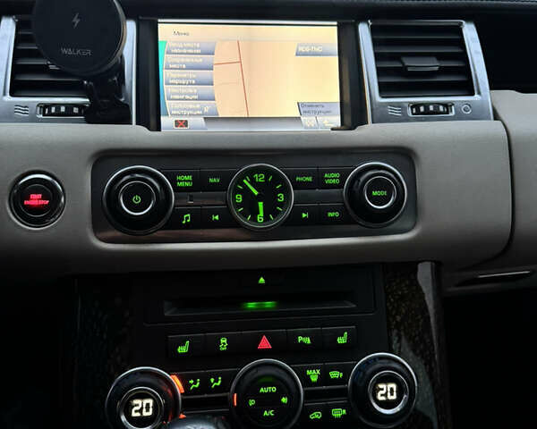 Черный Ленд Ровер Рендж Ровер Спорт, объемом двигателя 2.99 л и пробегом 215 тыс. км за 15500 $, фото 13 на Automoto.ua