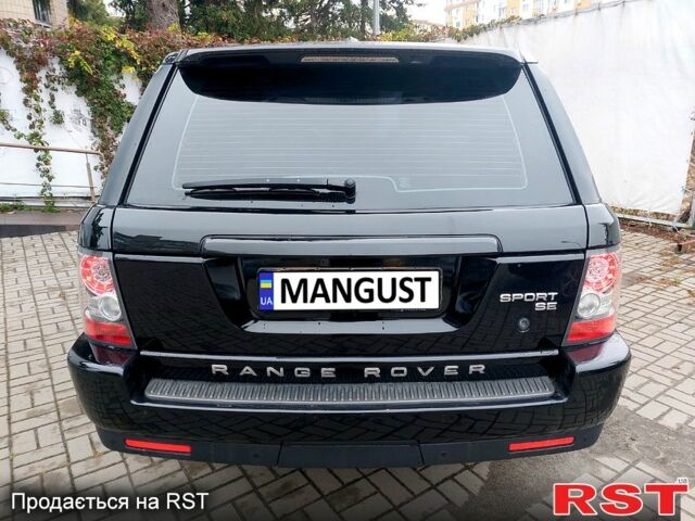 Черный Ленд Ровер Рендж Ровер Спорт, объемом двигателя 3 л и пробегом 216 тыс. км за 15300 $, фото 3 на Automoto.ua