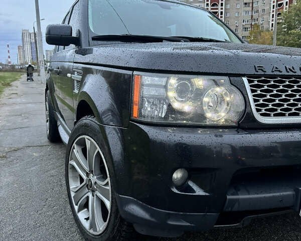 Черный Ленд Ровер Рендж Ровер Спорт, объемом двигателя 2.99 л и пробегом 215 тыс. км за 15500 $, фото 3 на Automoto.ua