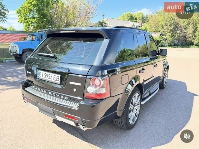 Чорний Ленд Ровер Range Rover Sport, об'ємом двигуна 5 л та пробігом 204 тис. км за 13505 $, фото 2 на Automoto.ua