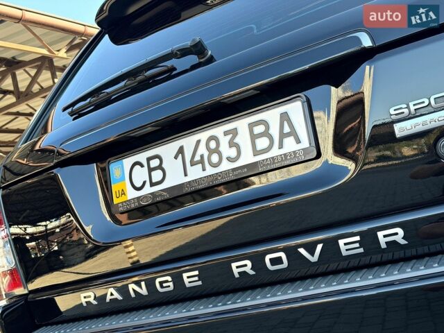 Чорний Ленд Ровер Range Rover Sport, об'ємом двигуна 5 л та пробігом 53 тис. км за 22500 $, фото 49 на Automoto.ua