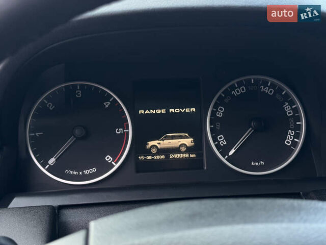 Черный Ленд Ровер Рендж Ровер Спорт, объемом двигателя 2.99 л и пробегом 247 тыс. км за 14950 $, фото 80 на Automoto.ua