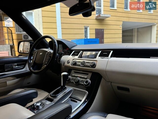 Чорний Ленд Ровер Range Rover Sport, об'ємом двигуна 5 л та пробігом 177 тис. км за 13500 $, фото 10 на Automoto.ua