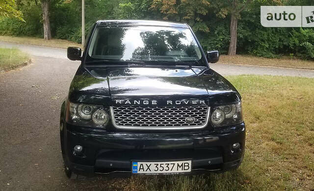 Чорний Ленд Ровер Range Rover Sport, об'ємом двигуна 3 л та пробігом 205 тис. км за 10000 $, фото 13 на Automoto.ua