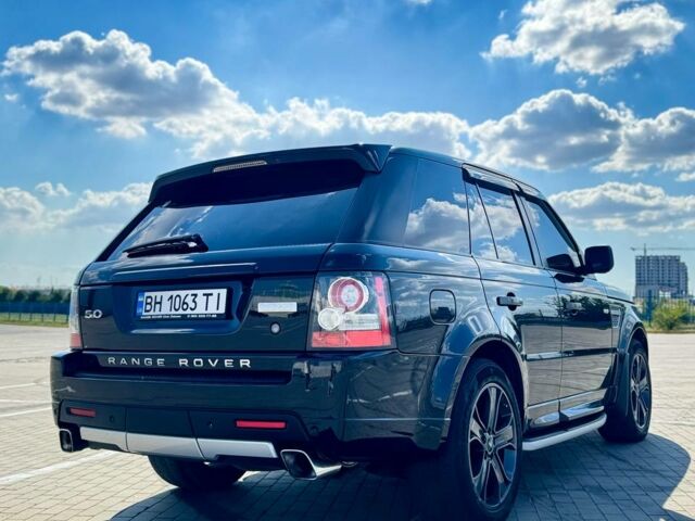 Чорний Ленд Ровер Range Rover Sport, об'ємом двигуна 5 л та пробігом 161 тис. км за 15500 $, фото 9 на Automoto.ua
