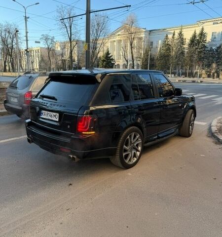 Чорний Ленд Ровер Range Rover Sport, об'ємом двигуна 5 л та пробігом 129 тис. км за 16499 $, фото 7 на Automoto.ua