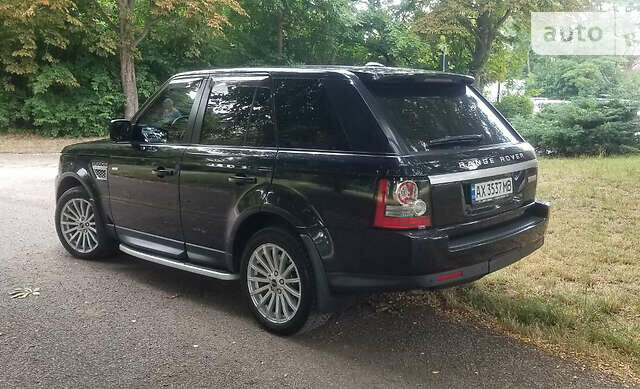 Чорний Ленд Ровер Range Rover Sport, об'ємом двигуна 3 л та пробігом 205 тис. км за 10000 $, фото 3 на Automoto.ua